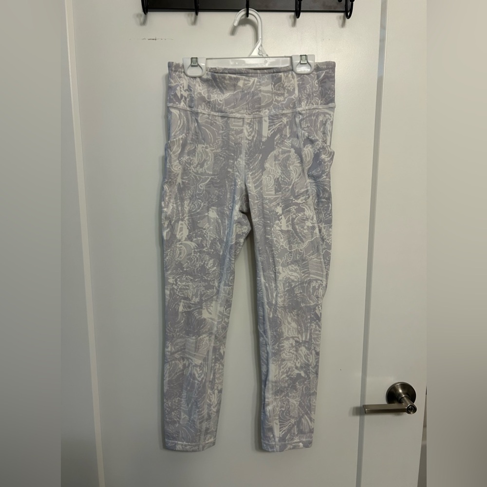 Lululemon Cropped High-Rise Fast and Free Leggings